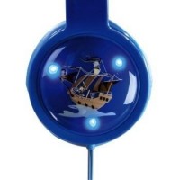 Dětská sluchátka Hama Kids LED, uzavřená, modrá (3)