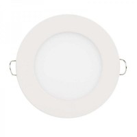 LED vestavné svítidlo kruh teplá bílá 6 W, IP20 (1)