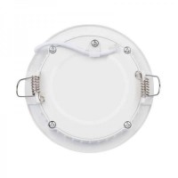 LED vestavné svítidlo kruh teplá bílá 6 W, IP20 (2)