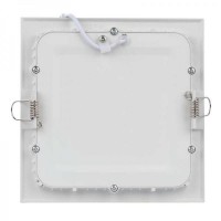 LED vestavné svítidlo čtverec teplá bílá 12 W, IP20 (2)