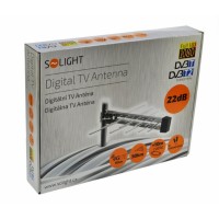 Solight venkovní DVB-T anténa s LTE/4G filtrem, 22 dB, UHF, 21. - 60. kanál (2)