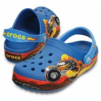 Dětské pantofle Crocs Crocband Monster Truck Clog Ultramarine [4]
