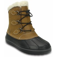 Zimní dětské boty Crocs AllCast II Boot Kids, wheat [1]
