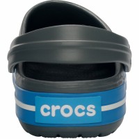Dámské a pánské pantofle (nazouváky) Crocs Crocband Clog, Charcoal / Ocean [2]