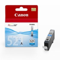 Azurová inkoustová kazeta Canon CLI-521C (MP 550, IP 4600) - Originální