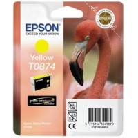 Žlutá inkoustová kazeta EPSON pro Stylus Photo R1900 (T0874) - Originální