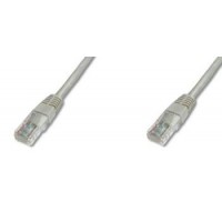 PremiumCord Patch kabel UTP RJ45-RJ45 level 5e 0.5m šedá