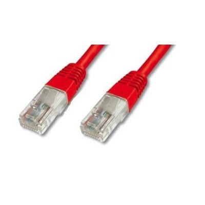 PremiumCord Patch kabel UTP RJ45-RJ45 level 5e 3m červená