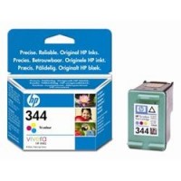 HP 344 Tri-colour Inkjet Print Cartridge with Vivera Inks