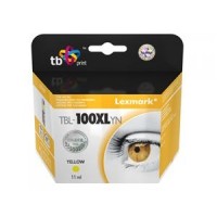 Žlutá inkoustová kazeta TB kompatibilní s Lexmark 100 (#100, No 100) - Alternativní