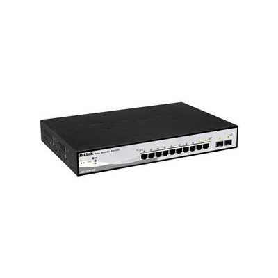 D-Link DGS-1210-10P 10port Gbit POE Smart Sw,2xSFP