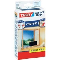Síťka proti hmyzu do okna Tesa Comfort, 55388-21, 1,3 x 1,5 m, antracit
