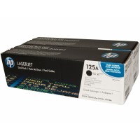 Černé tonerové kazety HP 125A (CB540AD) Dual pack pro Color LaserJet CP1215 - Originální