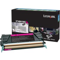 Purpurová tonerová kazeta pro Lexmark X748de/ X748dte (10.000 stran), Return - Originální
