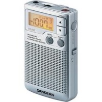 FM kapesní rádio Sangean Pocket 250, SV, FM, stříbrná