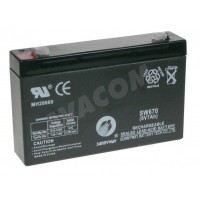 Baterie Avacom Long 6V 7Ah olověný akumulátor F1 - neoriginální