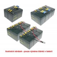Baterie Avacom RBC43 bateriový kit pro renovaci (pouze akumulátory, 8ks)  - neoriginální