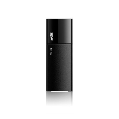 USB flash disk Silicon Power Ultima U05, 16GB, USB 2.0, černý - černý