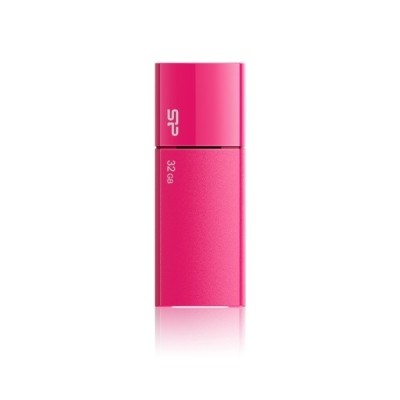 USB flash disk Silicon Power Ultima U05, 32GB, USB 2.0, růžový - růžový