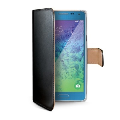 Pouzdro typu kniha Celly Wally pro Samsung Galaxy A7 - černé