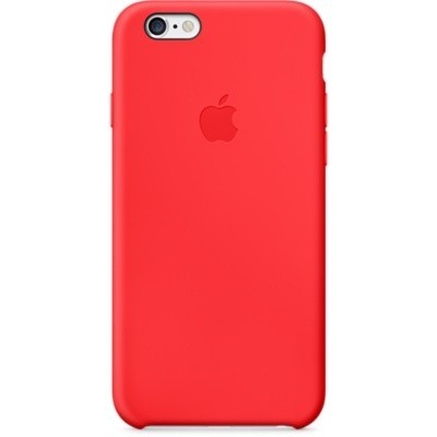 Zadní kryt Apple Silicone Case pro iPhone 6 Plus - Červená