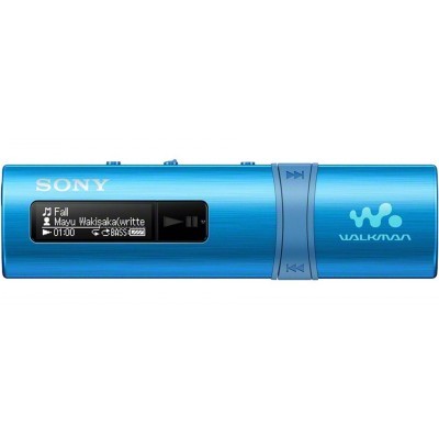 MP3 přehrávač Sony NWZ-B183F, 4 GB, FM rádio - modrý