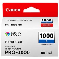 Modrá inkoustová kazeta Canon PFI-1000 B - Originální