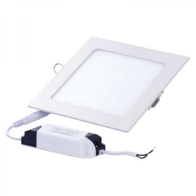 LED vestavné svítidlo čtverec teplá bílá 6 W, IP20