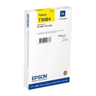 Žlutá inkoustová kazeta Epson T9084 - Originální