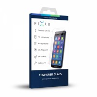 Ochranné tvrzené sklo FIXED pro Apple iPhone 6/6S přes celý displej, - bílá