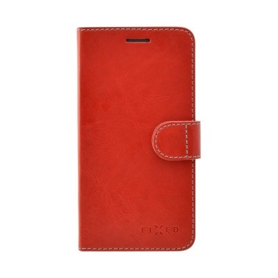 Pouzdro typu kniha FIXED FIT pro Samsung Galaxy J5 (2016) - červené