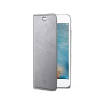 Pouzdro typu kniha Celly Air pro Apple iPhone 7 Plus/8 Plus - stříbrné