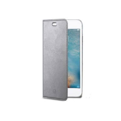 Pouzdro typu kniha Celly Air pro Apple iPhone 7/8 - stříbrné