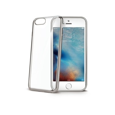 Obal Celly Frost pro Apple iPhone 7/8 - Stříbrný