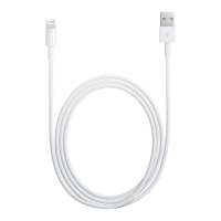 Kabel USB to Lightning pro zařízení Apple MD818ZM/A, 1m - v sáčku