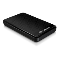 TRANSCEND externí HDD 2,5" USB 3.0 StoreJet 25A3, 1TB, Black (nárazuvzdorný, 256-bit AES)