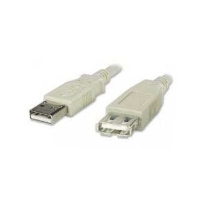 USB kabel prodlužovací, A-A, 1m