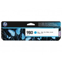 Azurová inkoustová kazeta HP 980 (HP980, HP-980, D8J07A) - Originální