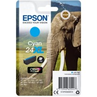 Epson Singlepack Cyan 24XL Claria Photo HD Ink - Originál