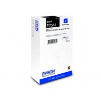 Černá inkoustová kazeta Epson T7561 pro WorkForce Pro WF-8090 (2.500 stran) - Originální