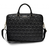 Brašna Guess Quilted (GUCB15QLBK) pro 15" notebooky