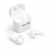 Technaxx BT In-Ear sluchátka, dokovací box, ANC, TWS, bílé (BT-X52)