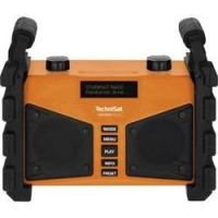 DAB+ outdoorové rádio TechniSat Digitradio 230 OD, AUX, Bluetooth, FM, USB, oranžová