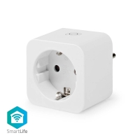SmartLife chytrá Wi-Fi zásuvka Nedis WIFIP121FWT, bílá