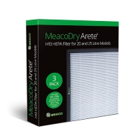HEPA filtr H13 pro odvlhčovače Meaco Dry Arete One 20L a 25L, 3 kusy
