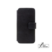 Kožené pouzdro typu kniha FIXED ProFit pro Apple iPhone 14 Pro, černé