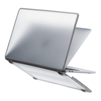 Tvrzený ochranný kryt Cellularline Matt Hard Shell pro Apple MacBook Air 13'' (2018-2020)/Retina (2020), transparentní