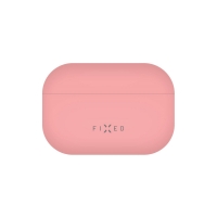 Ultratenké silikonové pouzdro FIXED Silky pro Apple AirPods Pro 2, růžové