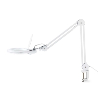 Zvětšovací stolní lampa | Čočka: 3 Diopter | 6500 K | 9 W | 720 lm | Bílá