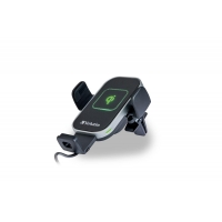 Verbatim FWC-03,PRO rychlonabíjecí Qi bezdrátový držák do auta s automatickou fixací telefonu, černá
